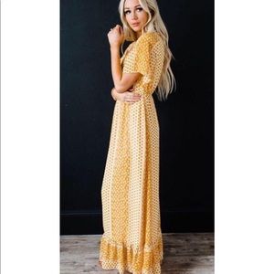 Saving Paige yellow dress